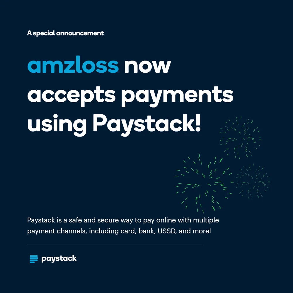 AmzLoss Paystack payment verification