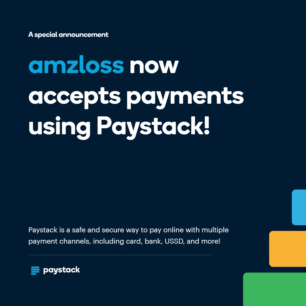 AmzLoss Paystack approval